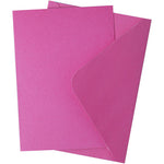 Sizzix Surfacez Card & Envelope Pack A6 10/Pkg - VARIOUS COLORS