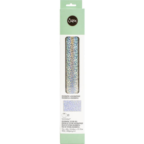 Sizzix Surfacez Texture Roll 12"X48" Holographic