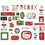 Echo Park Cardstock Ephemera 33/Pkg Icons, Christmas Magic