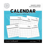 PhotoPlay 2022 Spiral Bound Calendar 10"X10"
