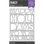 S25 Hero Arts Fancy Dies Happy Holidays Cover Plate