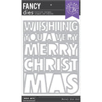 S25 Hero Arts Fancy Dies Very Merry Christmas Cover Plate