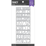 S25 Hero Arts Fancy Dies Slmline Christmas & New Year Cover Plate