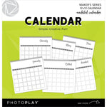 PhotoPlay Undated Spiral Bound Calendar 12"X12"