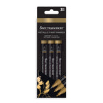 Spectrum Noir Metallic Paint Marker 3/PKg Liquid Gold