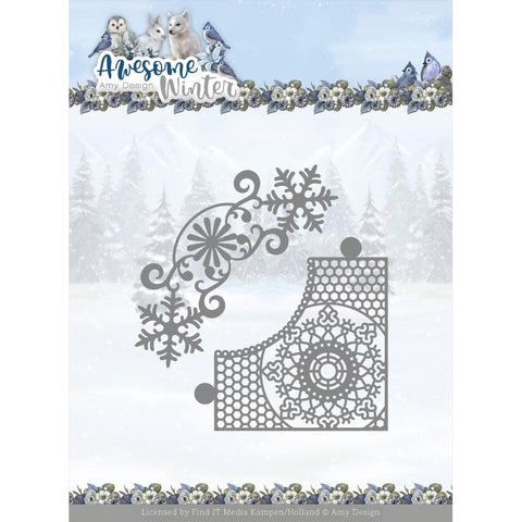 Find It Trading Amy Design Die Lace Corner, Awesome Winter
