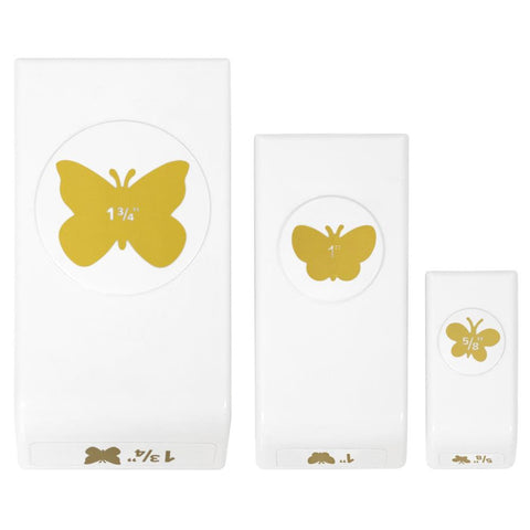 We R Memory Keepers Layering Punches 3/Pkg Butterfly
