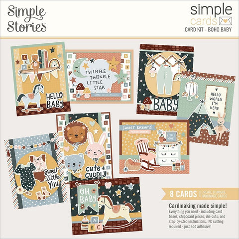 Simple Stories Simple Cards Card Kit Boho Baby