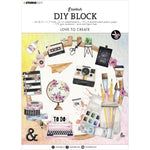 Studio Light Essentials Die-Cut Block Nr. 16, Love To Create
