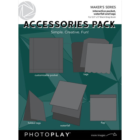 PhotoPlay Brag Book Accessories Pack Black