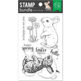 Hero Arts Clear Stamp & Die Combo Color Layering Bunny