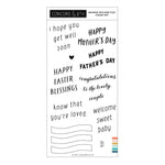 Concord & 9th Clear Stamps 4"X8" Banner Builder