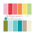 My Favorite Things Single-Sided Paper Pad 6"X6" 24/Pkg Colorful Canvas