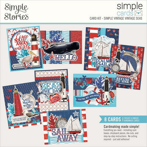 Simple Stories Simple Cards Card Kit Simple Vintage Vintage Seas