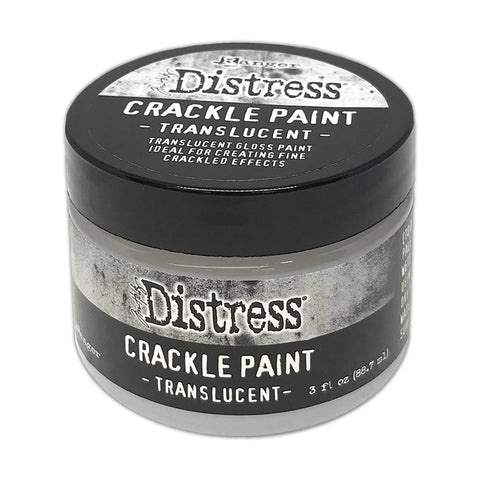 Tim Holtz Distress Crackle Paint 3oz Translucent