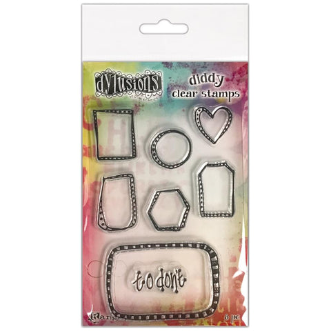 Dyan Reaveley's Dylusions Diddy Stamp Set Box It Up