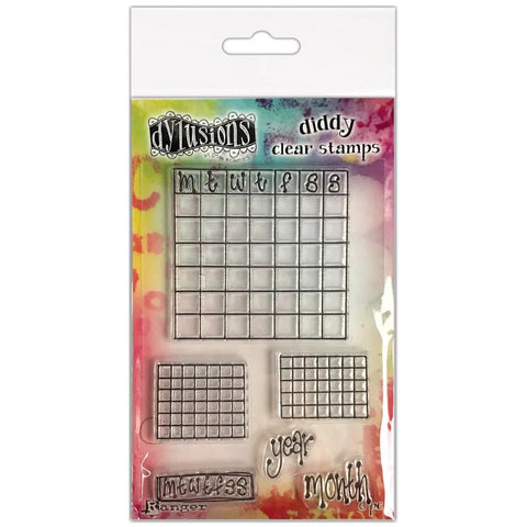 Dyan Reaveley's Dylusions Diddy Stamp Set Check It Out!