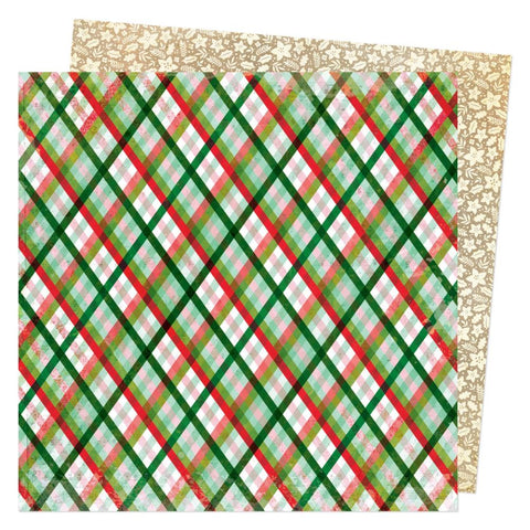 Vicki Boutin Evergreen & Holly Dble-Sided Cardstock 12"X12" Gifts Of Joy