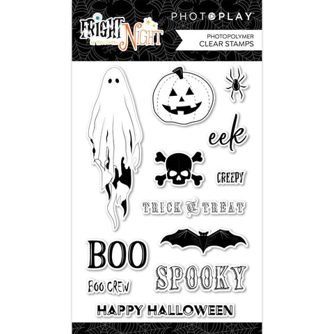 PhotoPlay Photopolymer Clear Stamps Fright Night