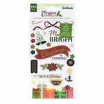 Vicki Boutin Evergreen & Holly Sticker Book W/Gold Foil Accents 235/Pkg