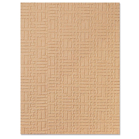 Sizzix 3D Textured Impressions By Eileen Hull Woven Leather