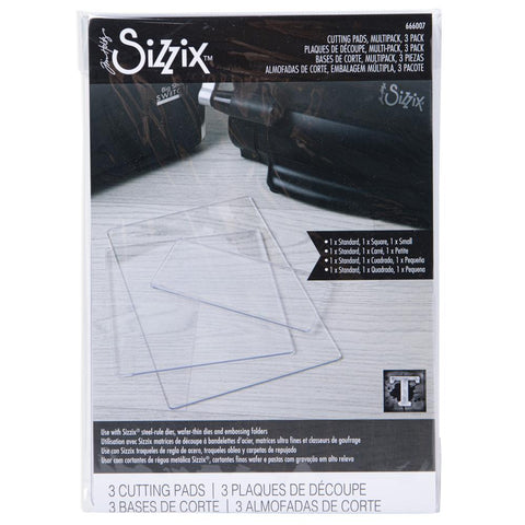 Sizzix Accessory Cutting Pads By Tim Holtz Multipack