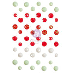 Prima Marketing Candy Cane Lane Say It In Crystals Assorted Dots 48/Pkg