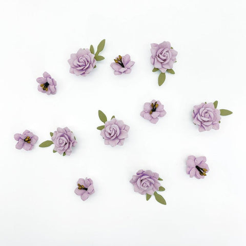 49 And Market Florets Paper Flowers Soft Lilac