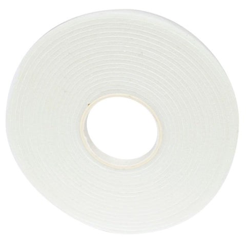 Sticky Thumb Double-Sided Foam Tape 3.94 Yards White, 0.25"X2mm