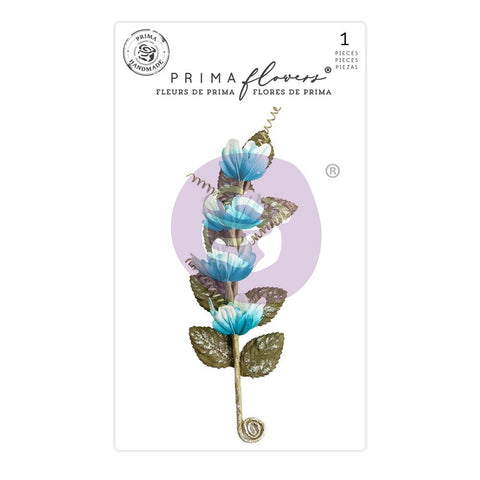 Prima Marketing Mulberry Paper Flowers Serene/Aquarelle Dreams