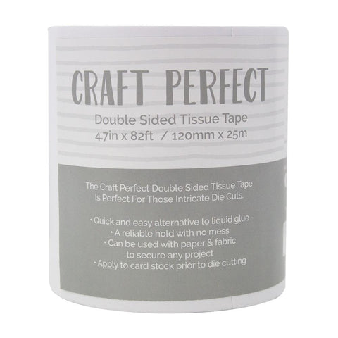 Tonic Studios Craft Perfect Adhesive Double-Sided Tissue Tape 4.7"X82'