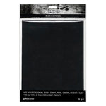 Tim Holtz -  Distress Black Heavystock 5/Pkg 8.5"X11"