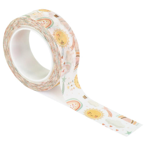 Echo Park Our Baby Girl Washi Tape 30' Sweetest Sky, Our Baby Girl