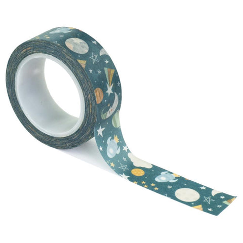 Echo Park Our Baby Boy Washi Tape 30' Night Sky, Our Baby Boy