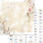 S30 Asuka Studio Collection Pack 12"X12" Dusty Blue Floral