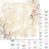 Asuka Studio Collection Pack 12"X12" Dusty Blue Floral