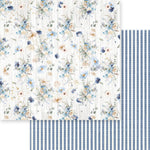 Asuka Studio Collection Pack 12"X12" Dusty Blue Floral