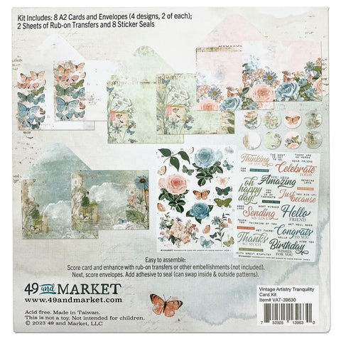 49 And Market Card Kit Vintage Artistry Tranquility
