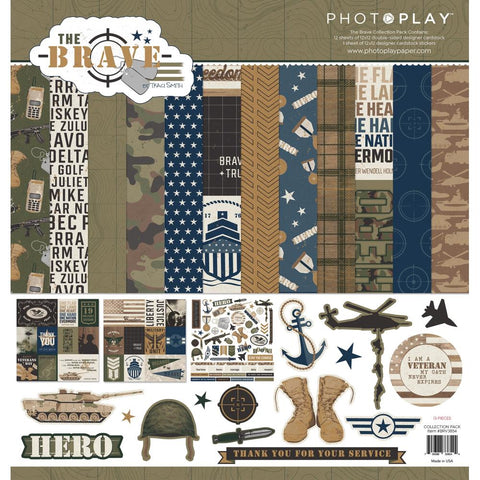 PhotoPlay Collection Pack 12"X12" The Brave