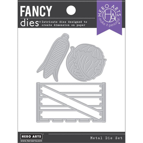 Hero Arts Fancy Die Cabbage Corn Crate