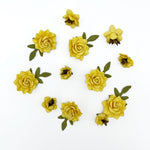 49 And Market Florets Paper Flowers Canary