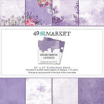 49 And Market Collection Pack 12"X12" Color Swatch: Lavender