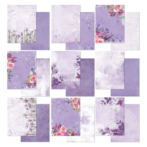 49 And Market Mini Collection Pack 6"X8" Color Swatch: Lavender