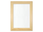 Wood Beveled Frame Mounted Canvas Panel: 13"x17.3" Frame / 10"x14" Canvas