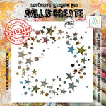 AALL & Create 6x6 Stencil - Studded Stars #165