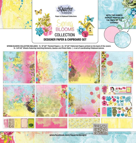 3Quarter Design - Scrapbook Collection - Spring Blooms