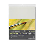 Cresent Cold-Press Watercolor Board 3-Packs, 114 Series - 11" 14", 3/Pkg.