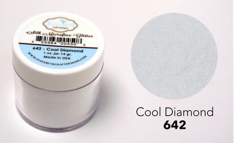 Elizabeth Craft Designs Cool Diamond 1oz. - Silk Microfine Glitter