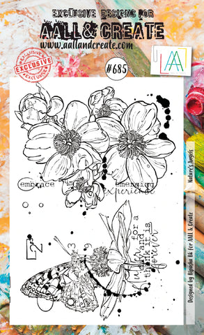 AALL & Create A6 STAMP #685 Nature's Angels