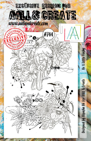 AALL & Create - #744 - A5 STAMP - Be a Little Flashy